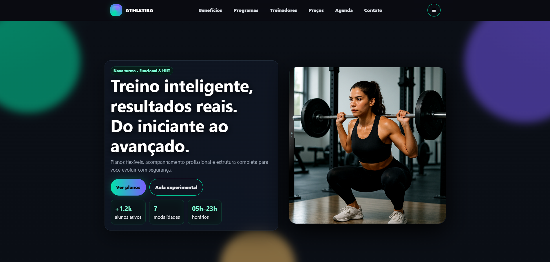 Modelo para estética