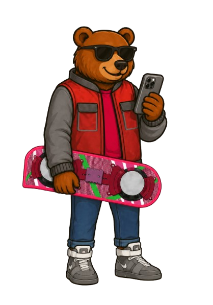 BearMcFly apresentando aplicativo personalizado