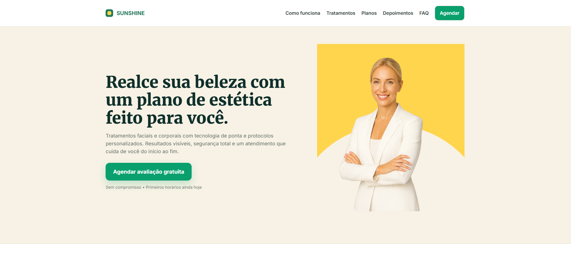 Modelo para estética